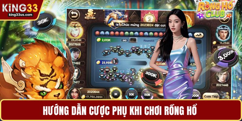Hướng dẫn cược phụ khi chơi rồng hổ