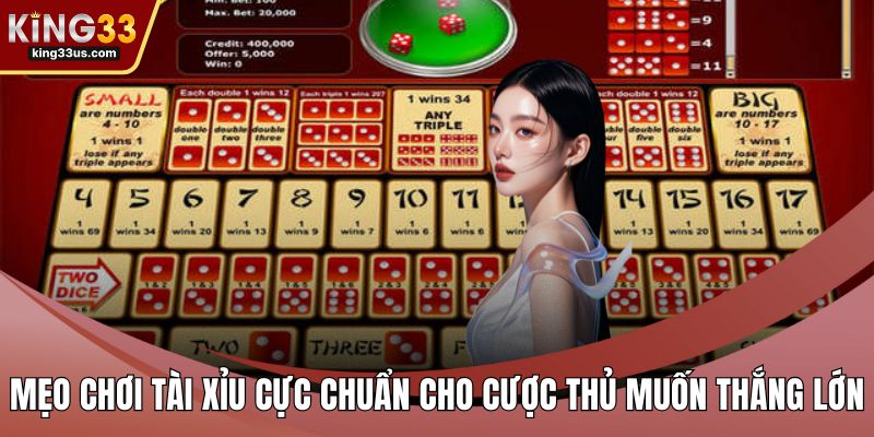 Mẹo chơi tài xỉu